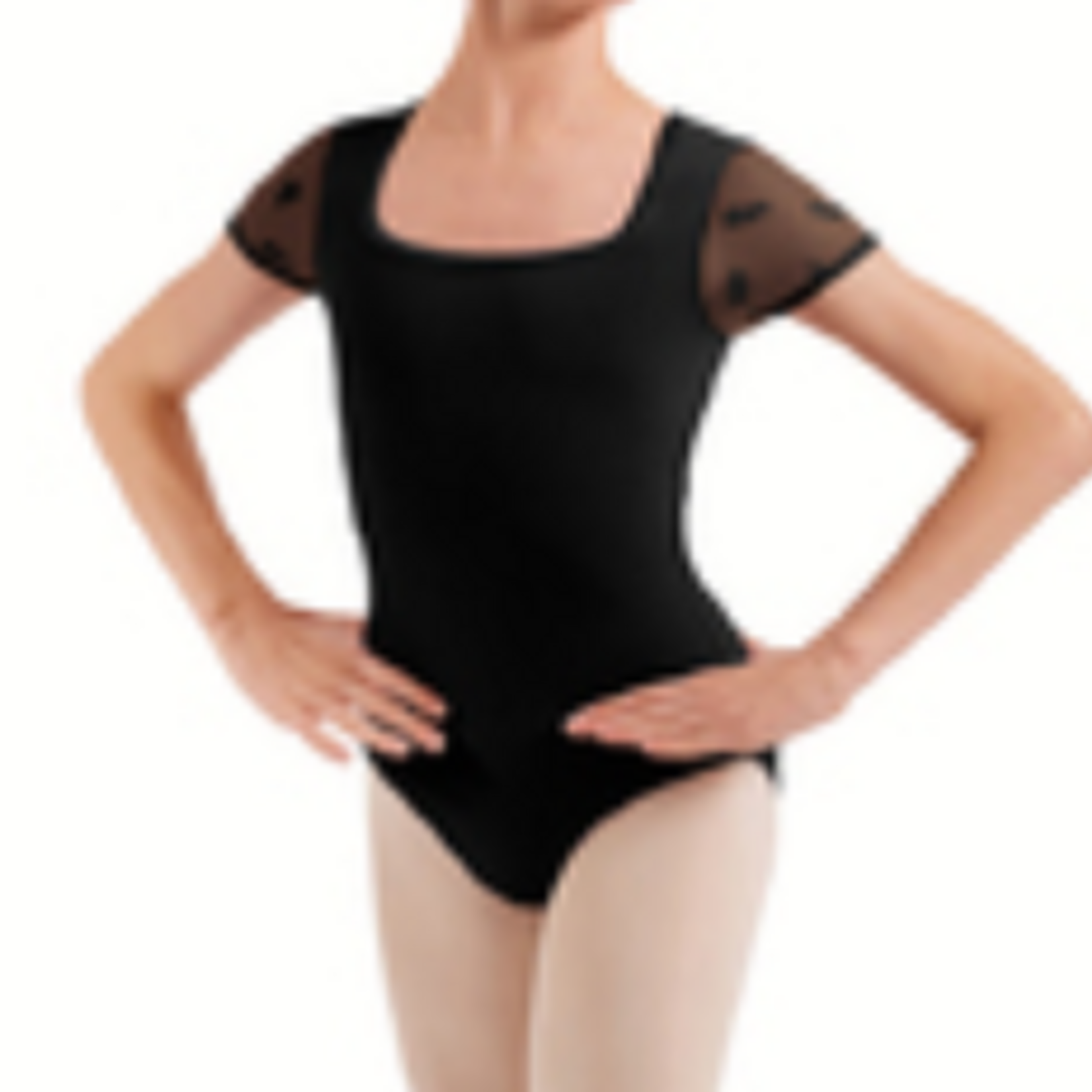 Bloch CL20013 - Floral Cap Slv Leo