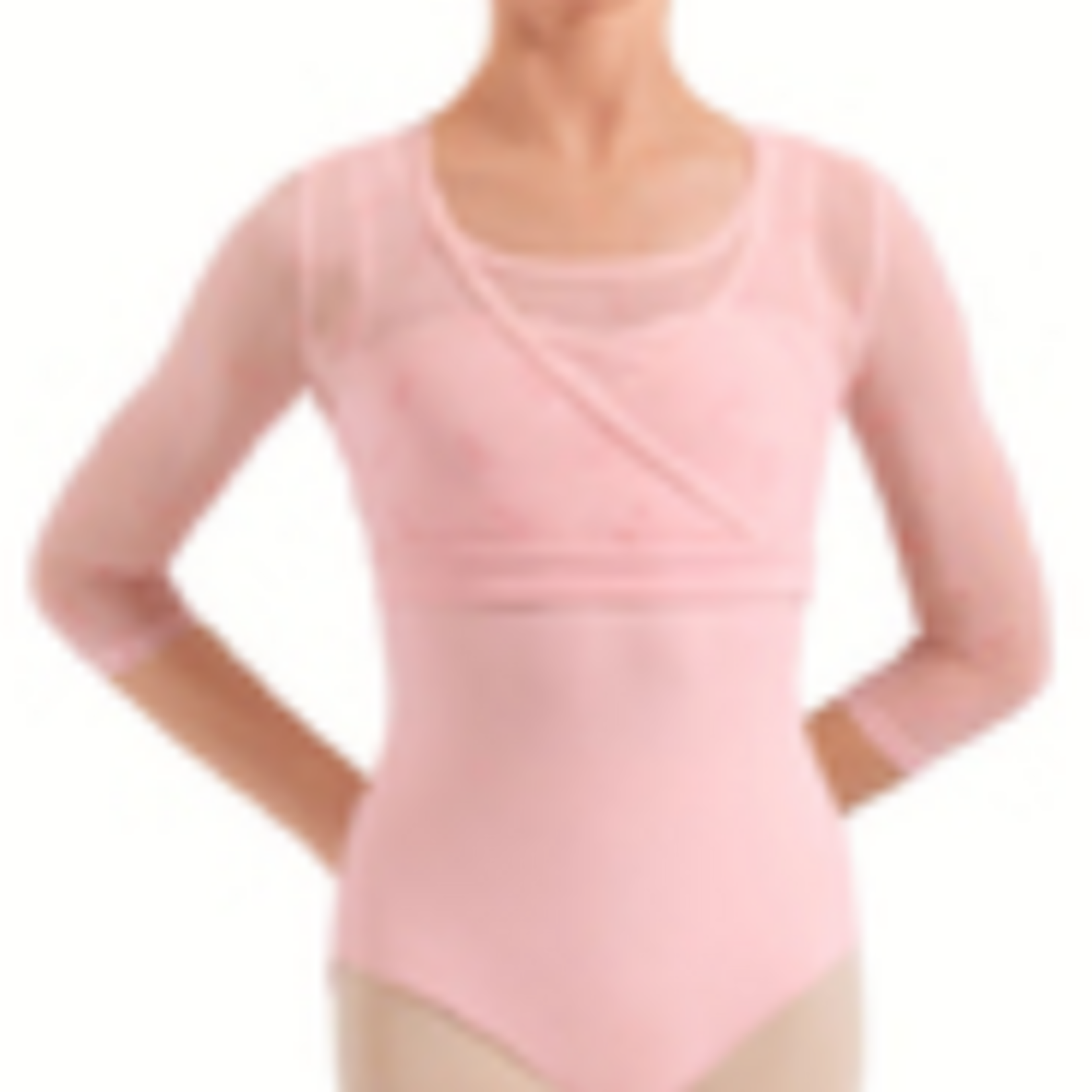 Bloch CZ30035 - 3/4 Slv Wrap Top