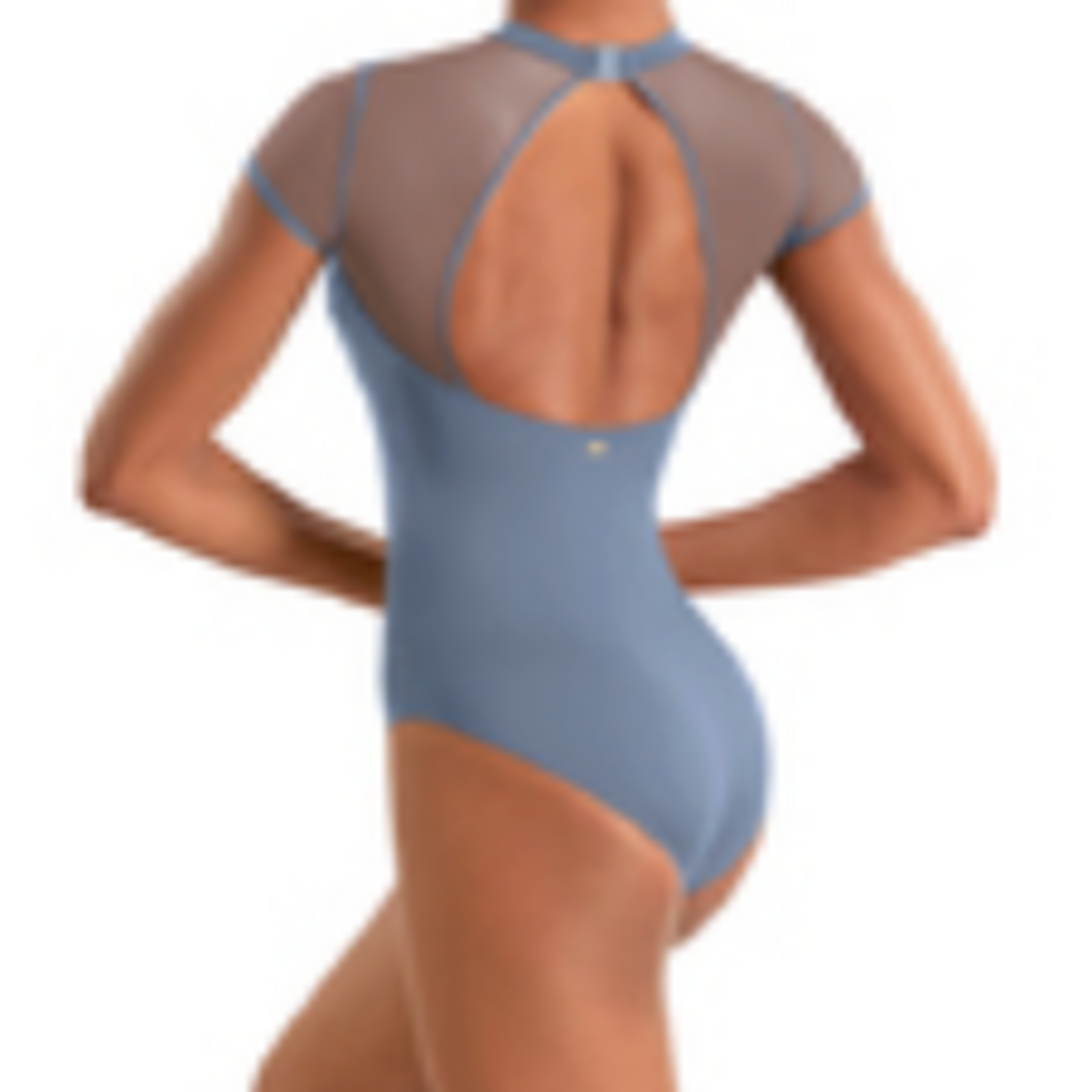Bloch M20011LM - Mock Neck Cap Sleeve Leo