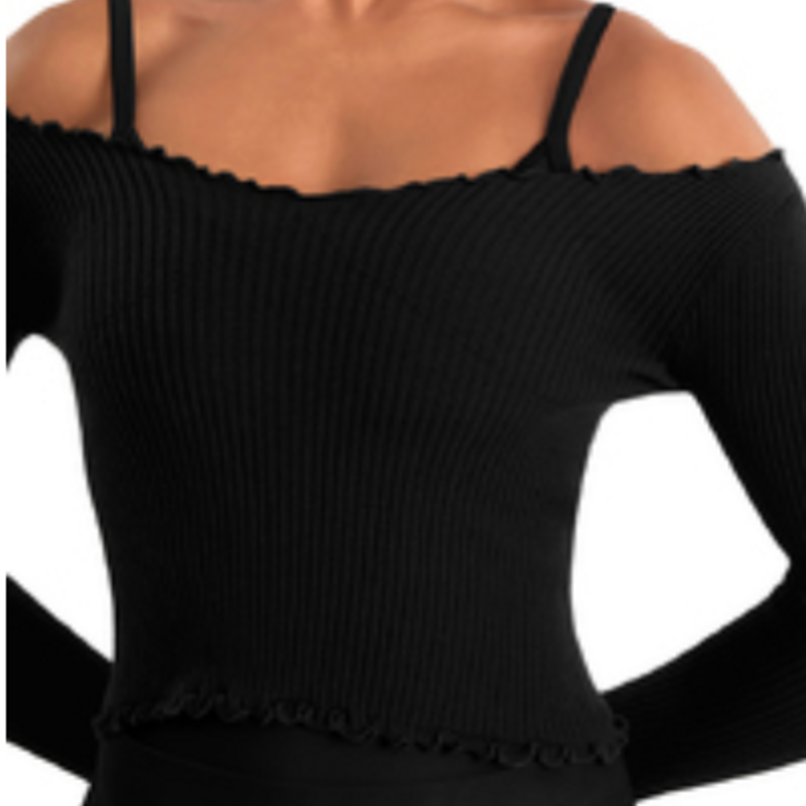 Bloch M30024L - L/S Warm Up Top