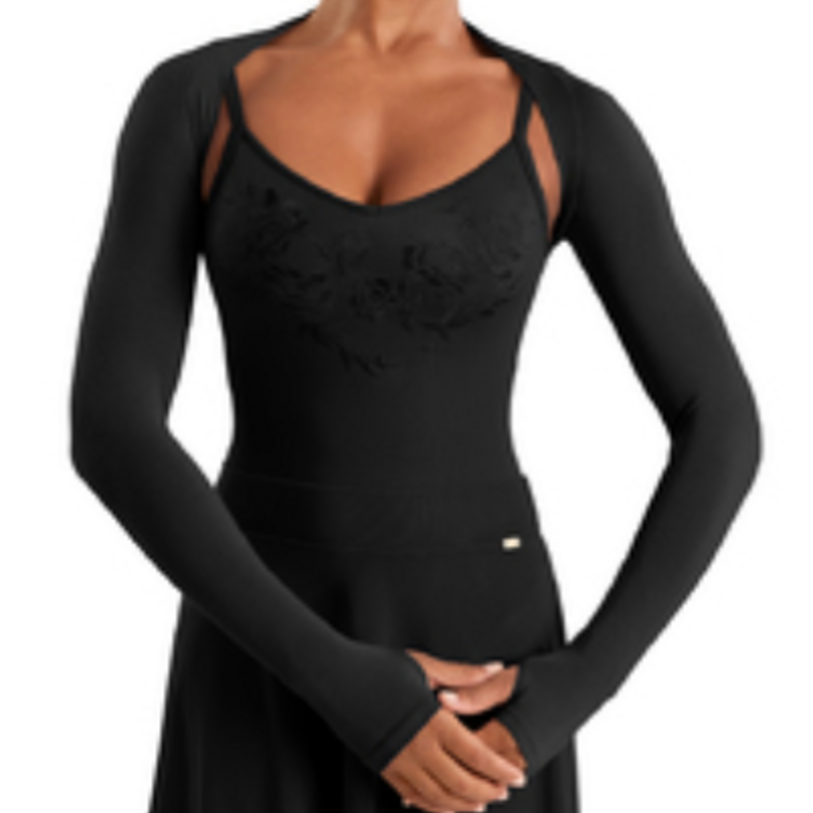 Bloch M30024L - L/S Warm Up Top