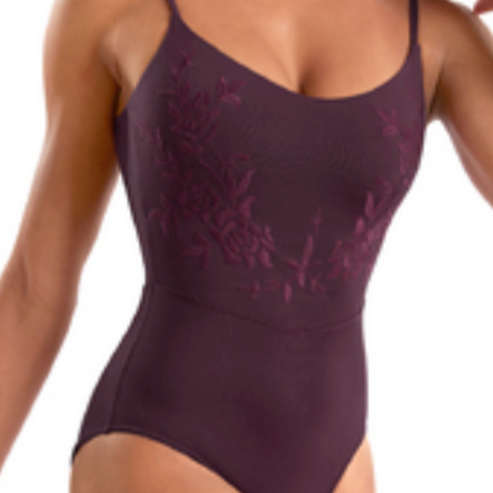 Bloch M70007LM - Floral Emb Cami Leo