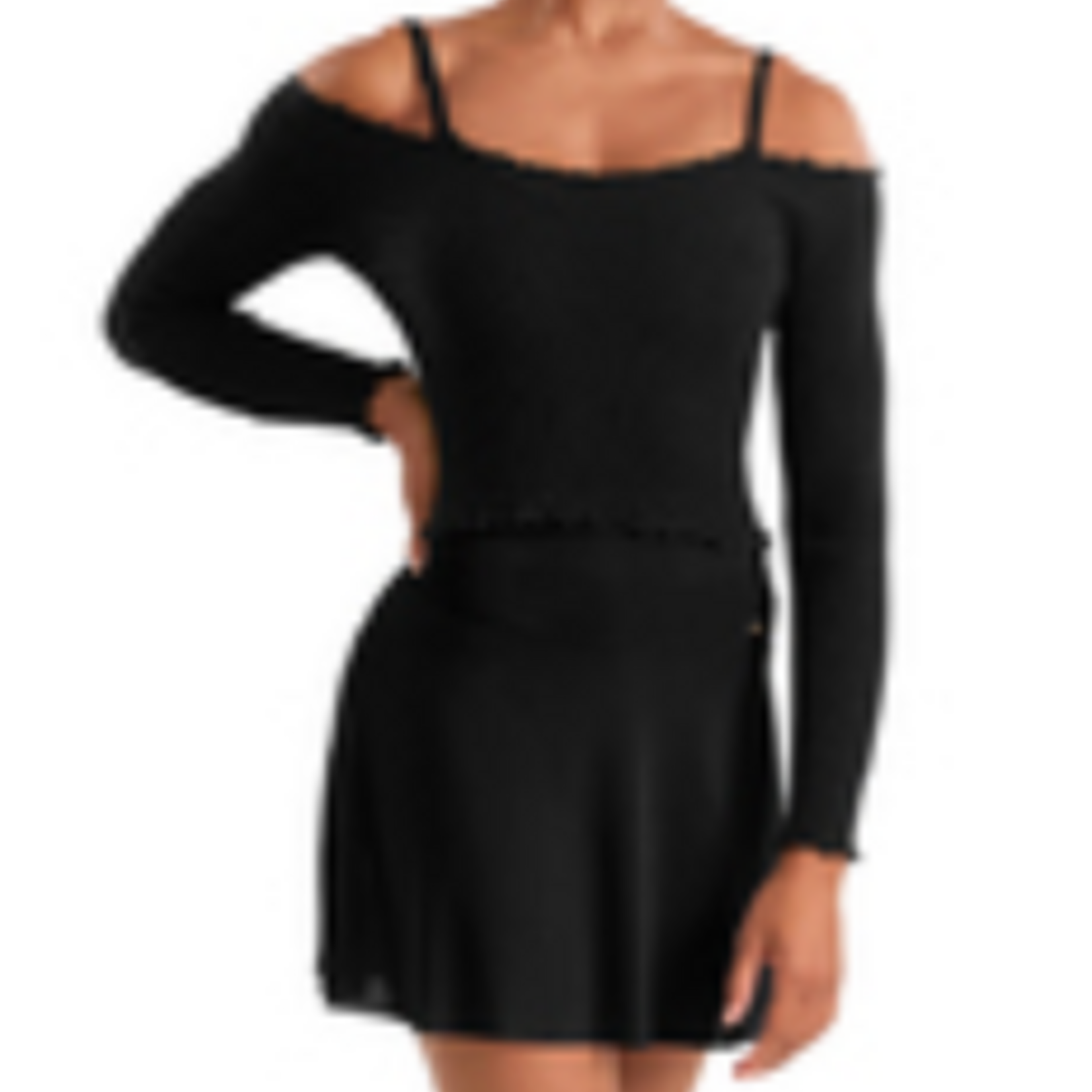 Bloch MS10005 - Mesh Hi-Lo Skirt