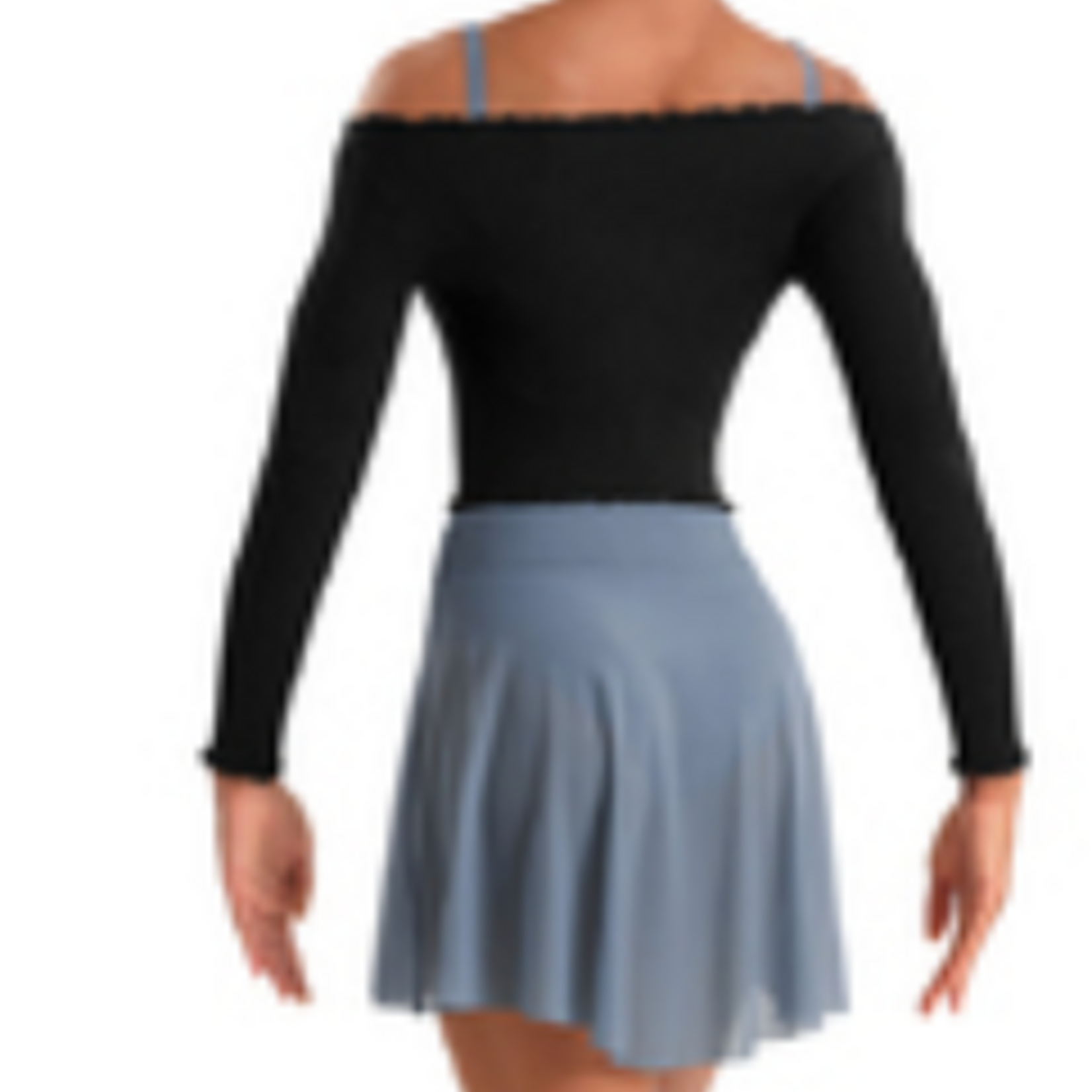 Bloch MS10005 - Mesh Hi-Lo Skirt