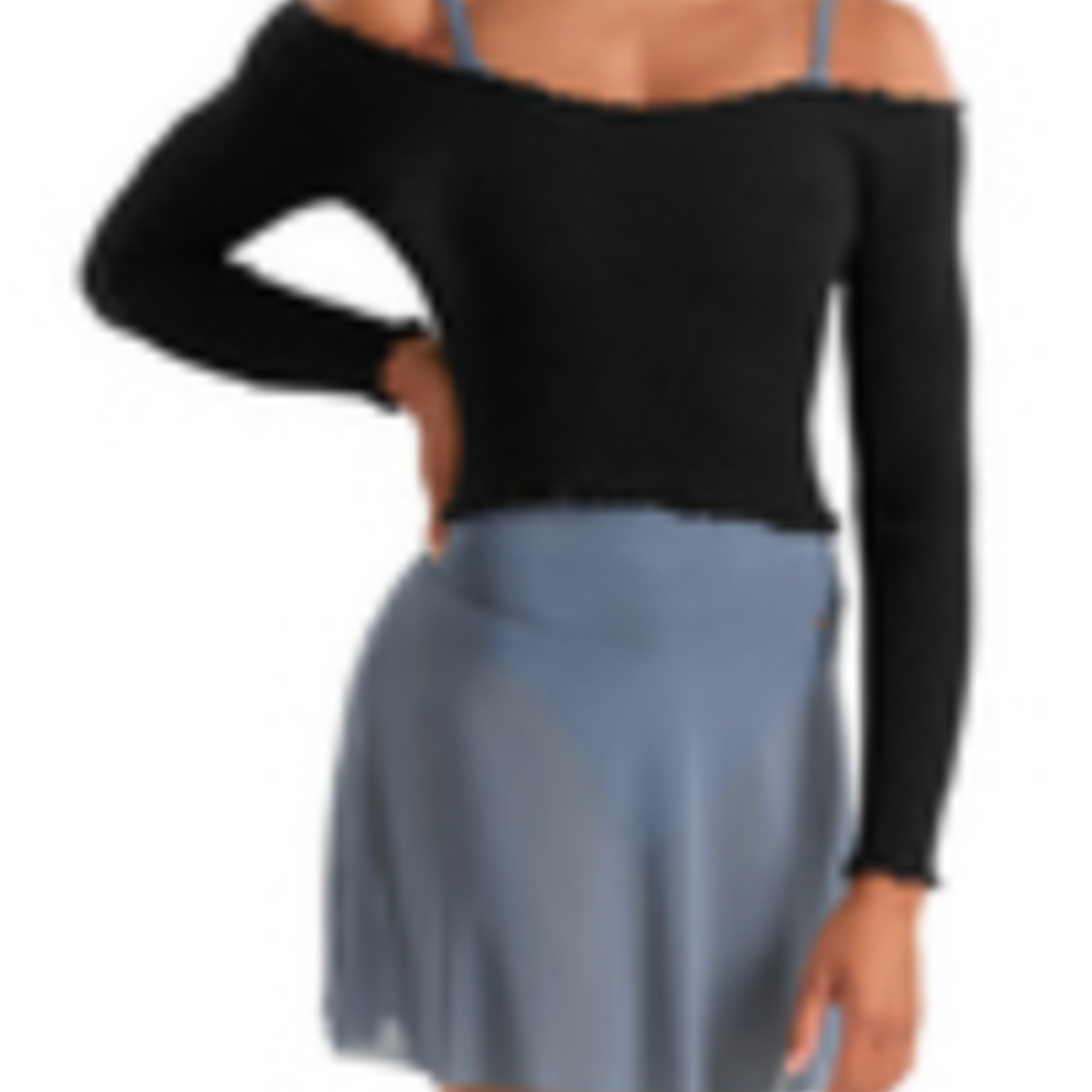Bloch MS10005 - Mesh Hi-Lo Skirt