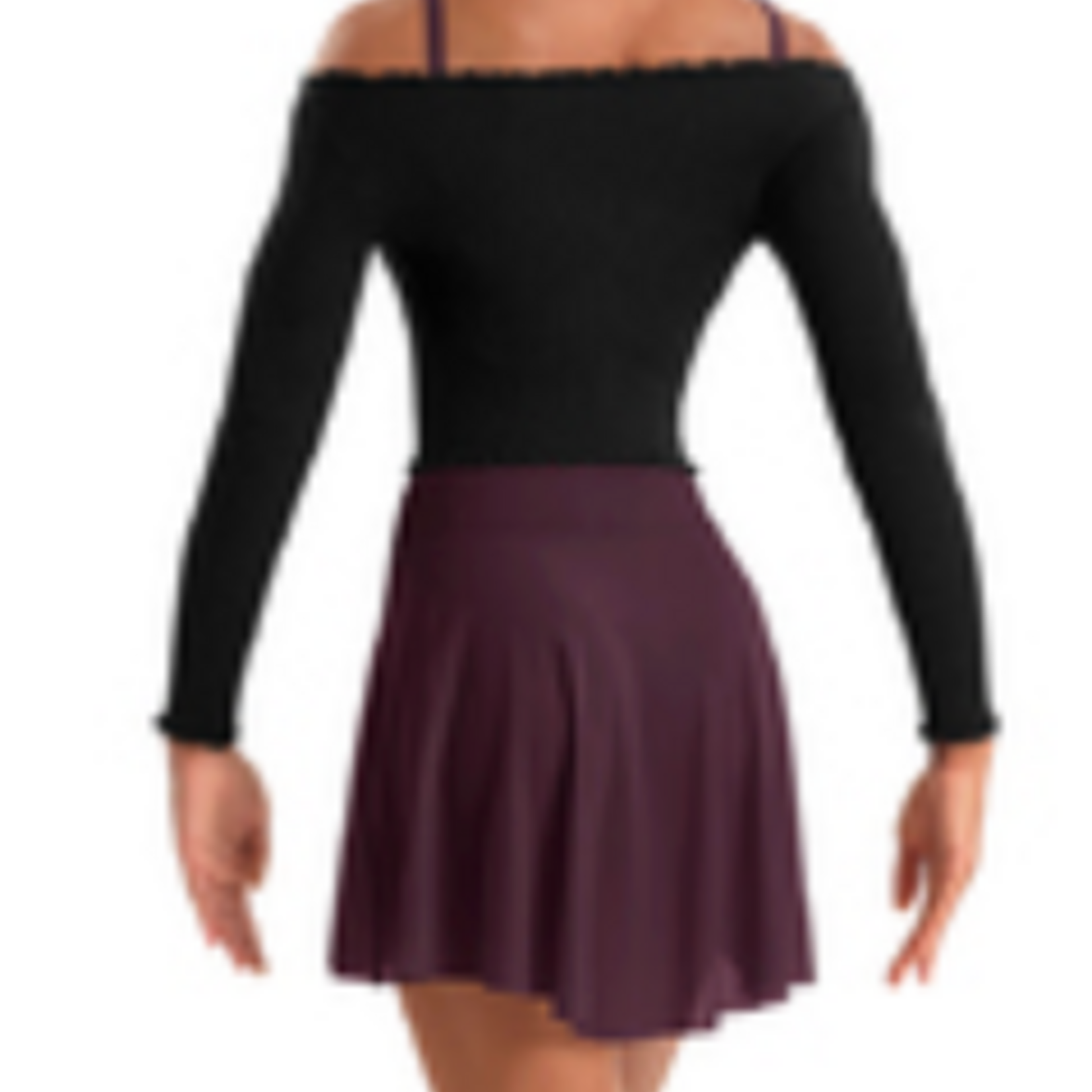 Bloch MS10005 - Mesh Hi-Lo Skirt