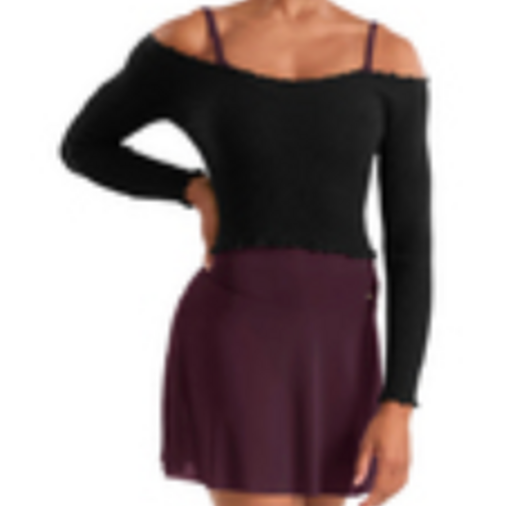 Bloch MS10005 - Mesh Hi-Lo Skirt