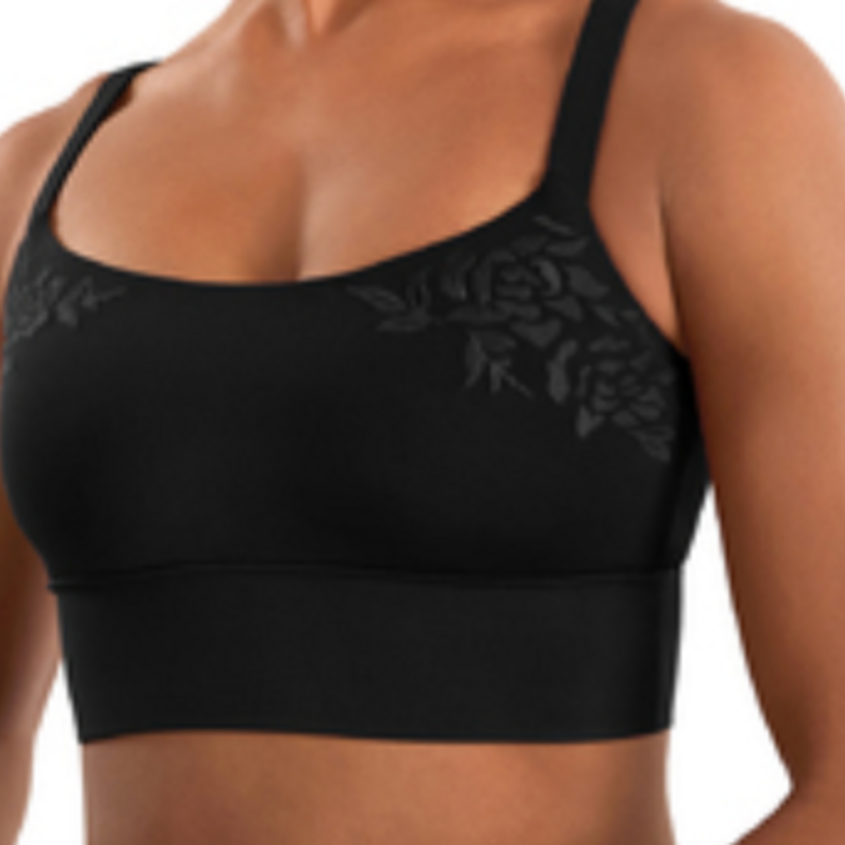 Bloch M30017L - Emb Cami Crop Top