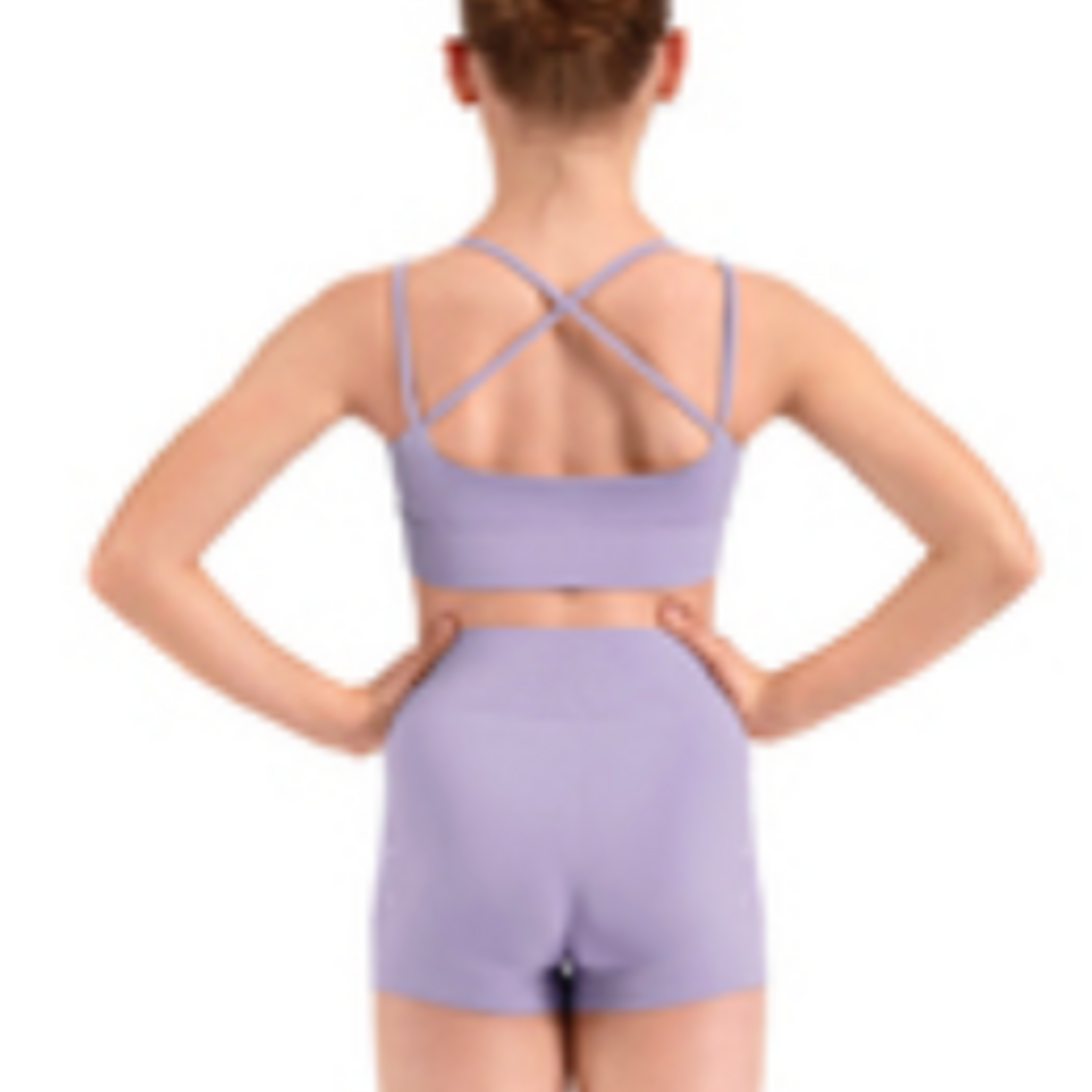 Bloch M30021C - Double Strap Crop Top
