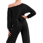 Bloch M30022C - Off Shoulder Sweatshirt