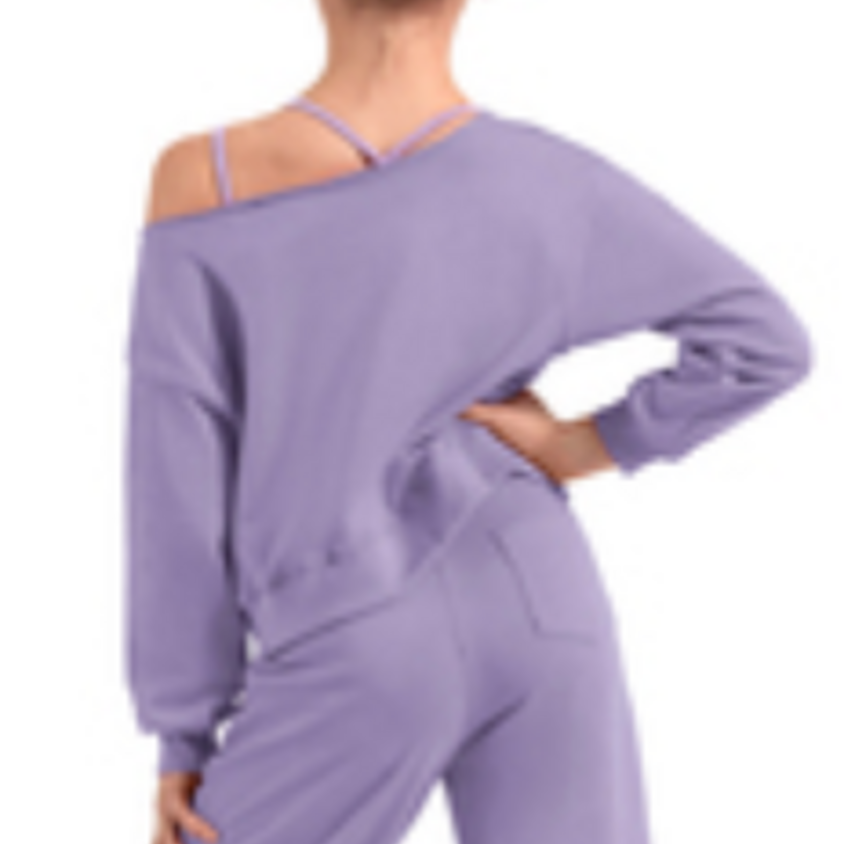 Bloch M30022C - Off Shoulder Sweatshirt