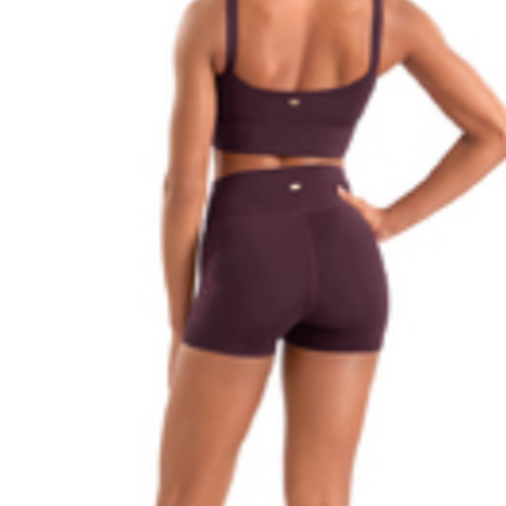 Bloch M90007L - Emb Hi Waist Shorts