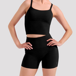 Bloch, Mirella R90013 - Elizabeth Rib Waistband Shorts