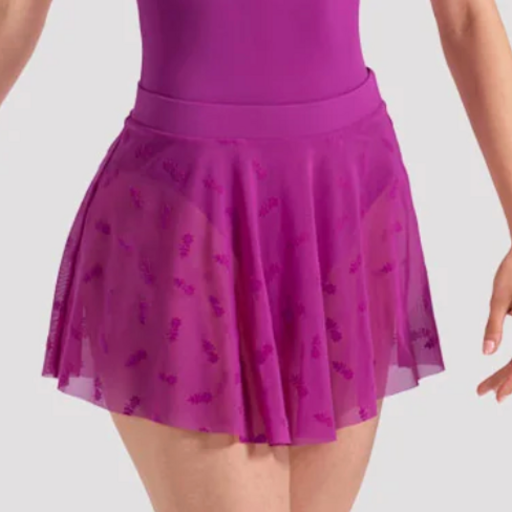 Bloch, Mirella R10008 - Eleanor Floral Mesh Skirt