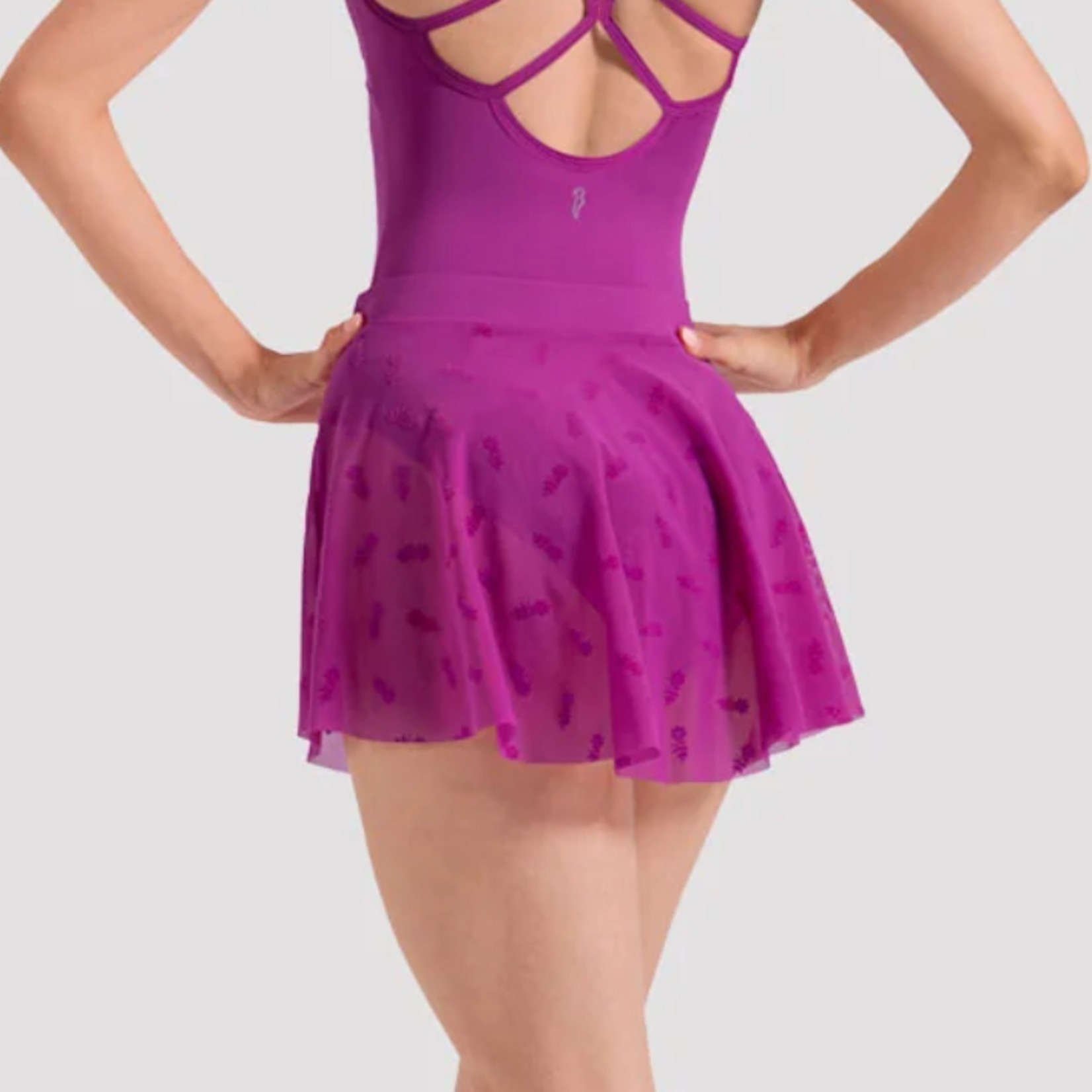 Bloch, Mirella R10008 - Eleanor Floral Mesh Skirt