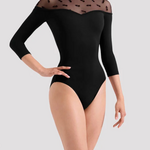 Bloch, Mirella L60004 - Sofia Floral 3/4 Sleeve Leo