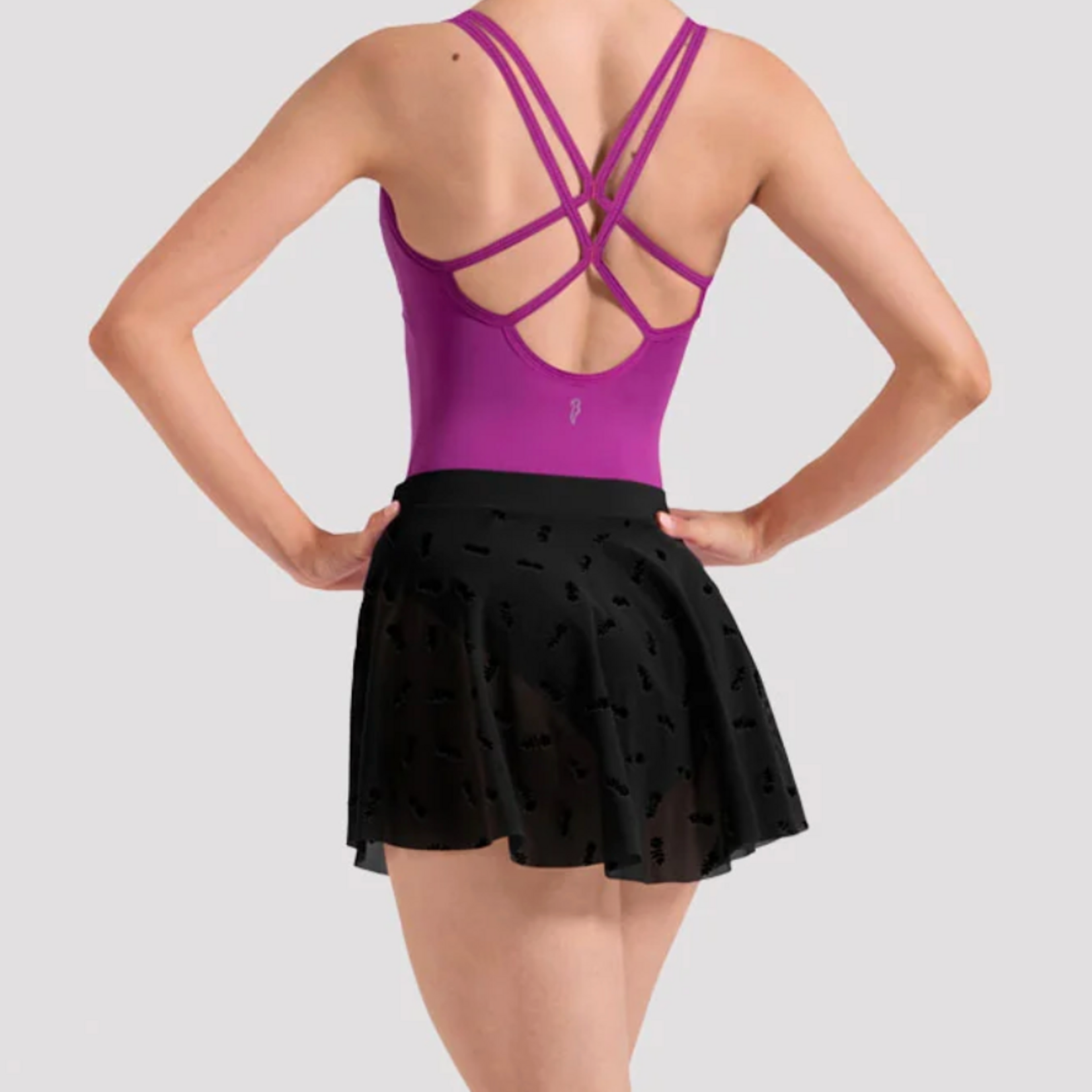 Bloch, Mirella R10008 - Eleanor Floral Mesh Skirt