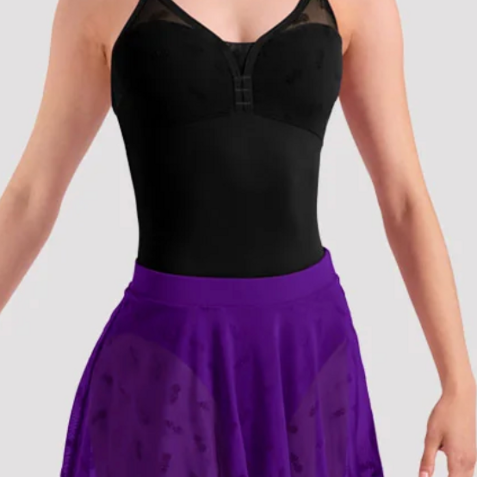 Bloch, Mirella R10008 - Eleanor Floral Mesh Skirt