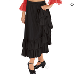 Merlet Double Ruffle Flamenco Skirt