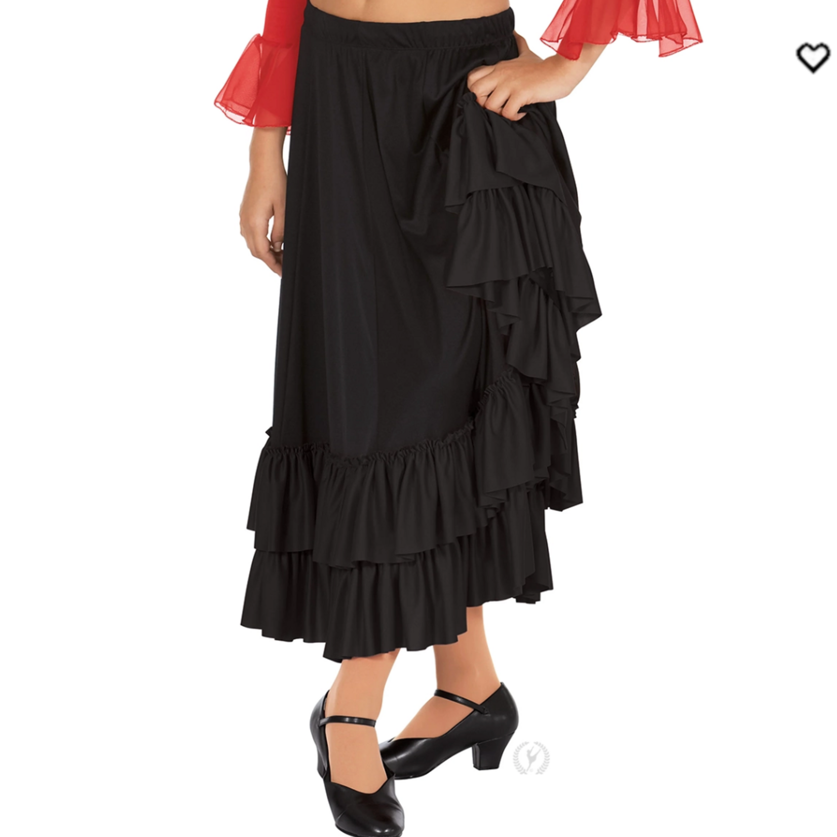 Merlet Double Ruffle Flamenco Skirt