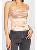 For The Lovers Satin Corset Top