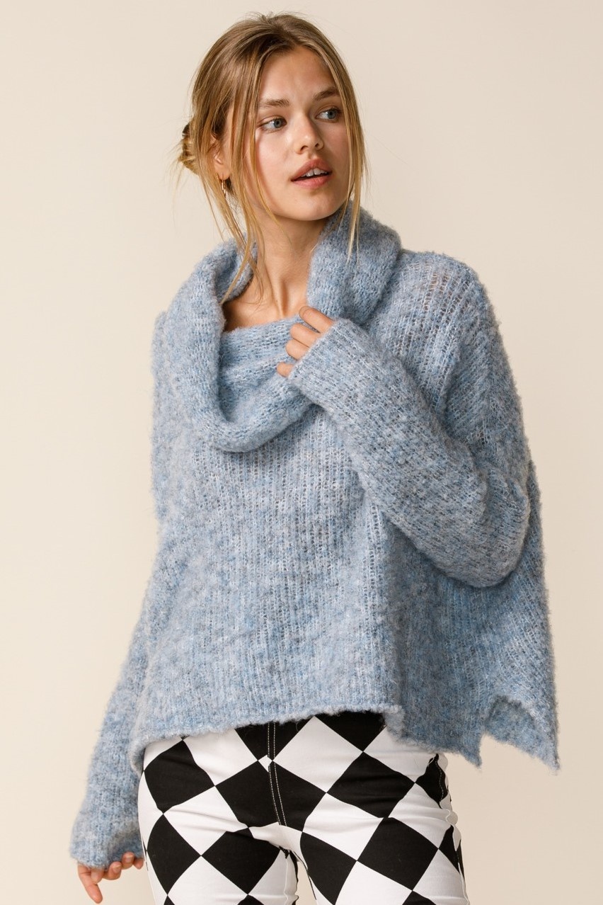 Kaden Oversized Turtleneck Sweater