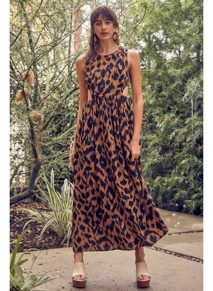 Untamed Leopard Maxi Dress
