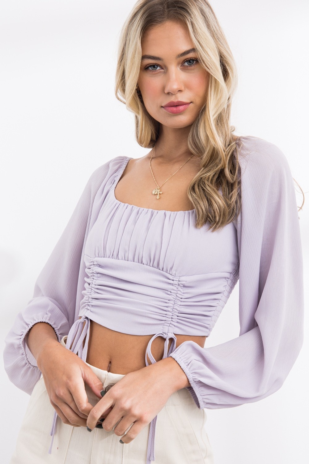Romancing Ruched Top