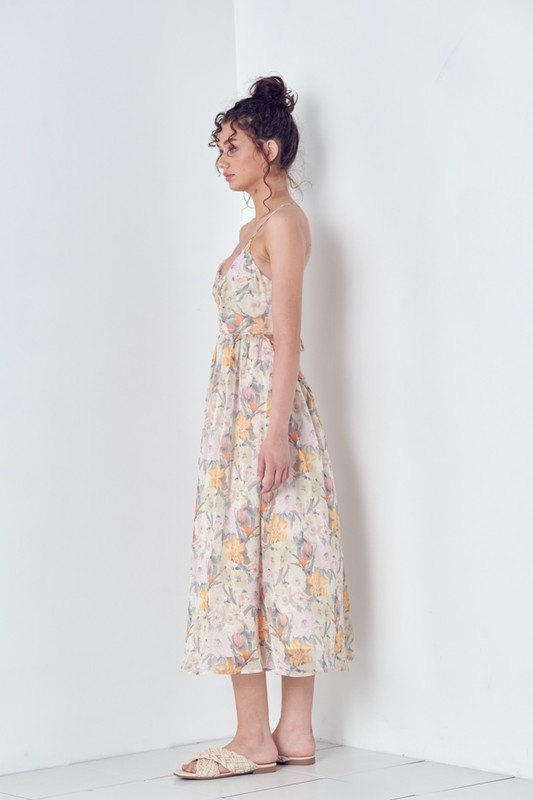 Floral Envy Midi Dress