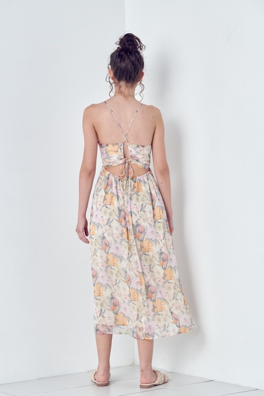 Floral Envy Midi Dress