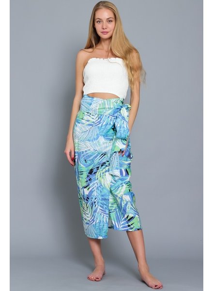 Tropical Paradise Wrap Skirt