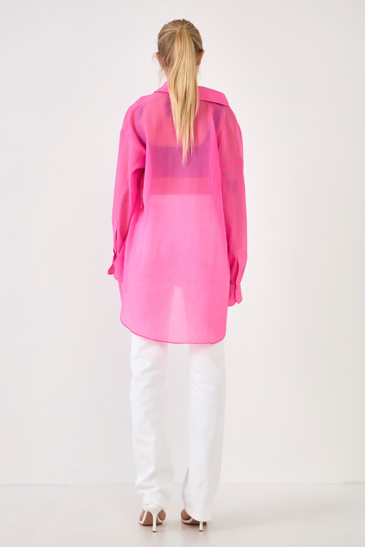 Muse Sheer Overshirt - Etiquette Boutique Muse Sheer Overshirt - Etiquette Boutique