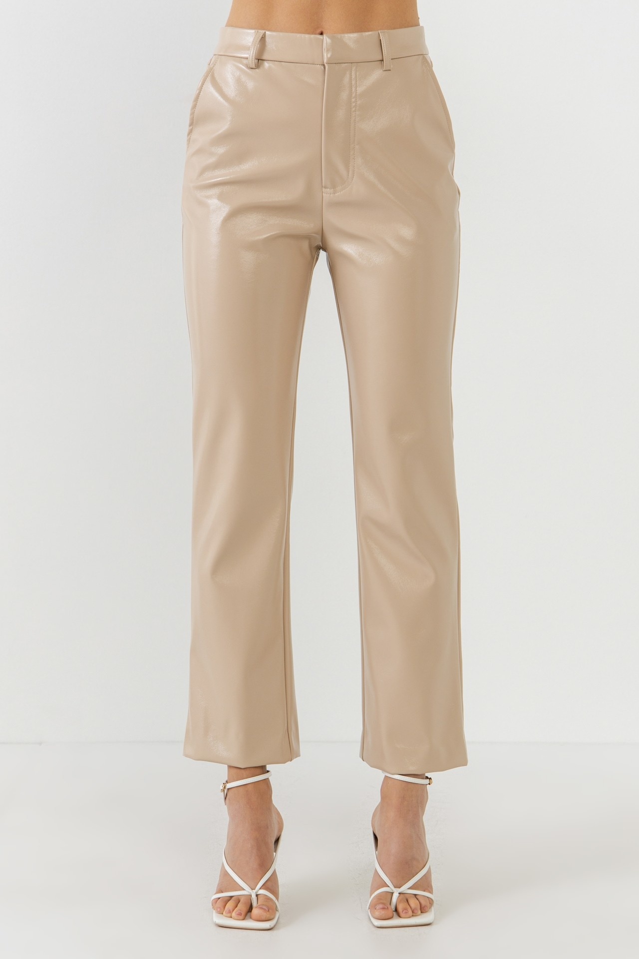 Limitless Faux Leather Trousers