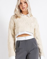 Double Up Layered Sweater