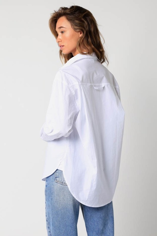 Grab and Go Button-Up Blouse