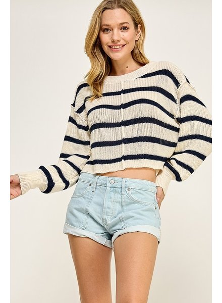 Boat Day Stripe Sweater