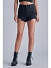 Jacey High Rise Denim Shorts