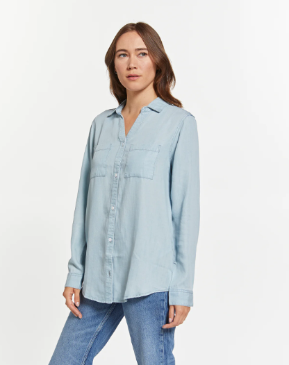Ginger Button-Up Top