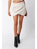 Jordyn Vegan Leather Mini Skirt