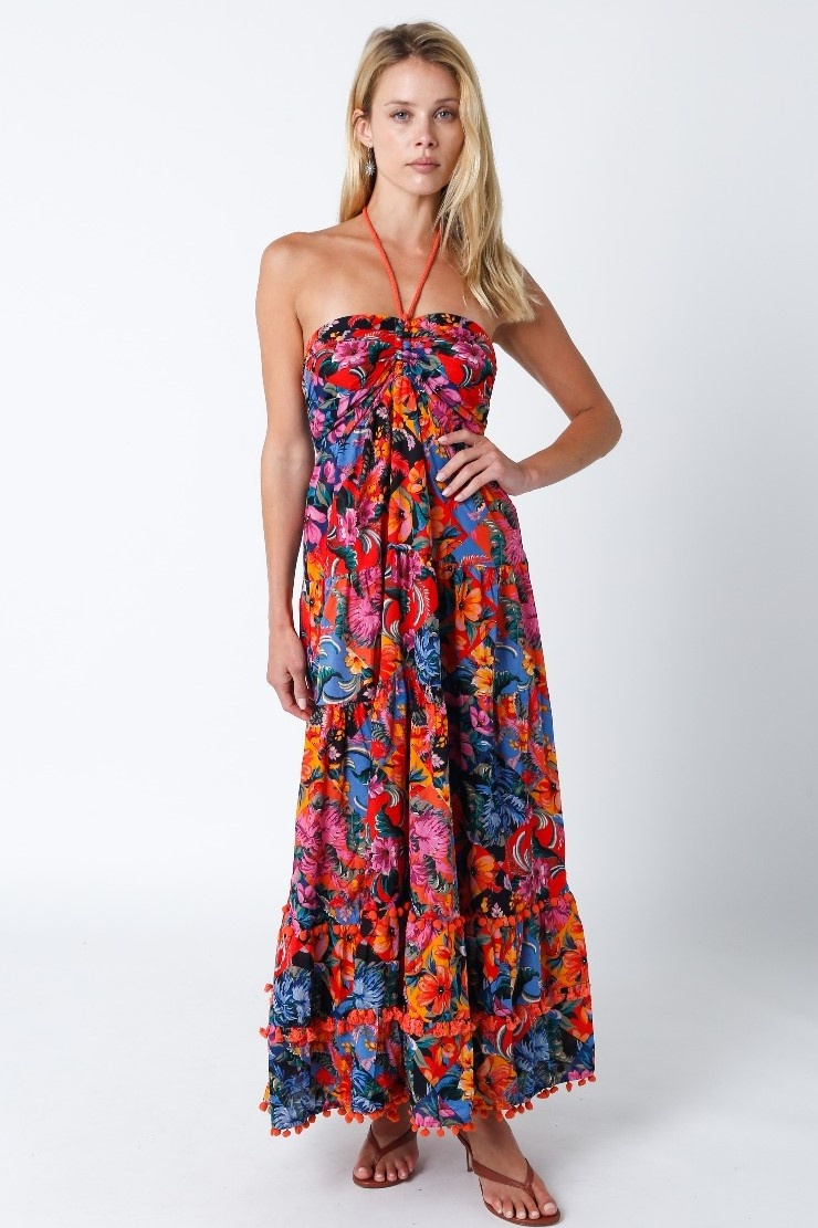 Gisela Floral Maxi Dress - Etiquette Boutique