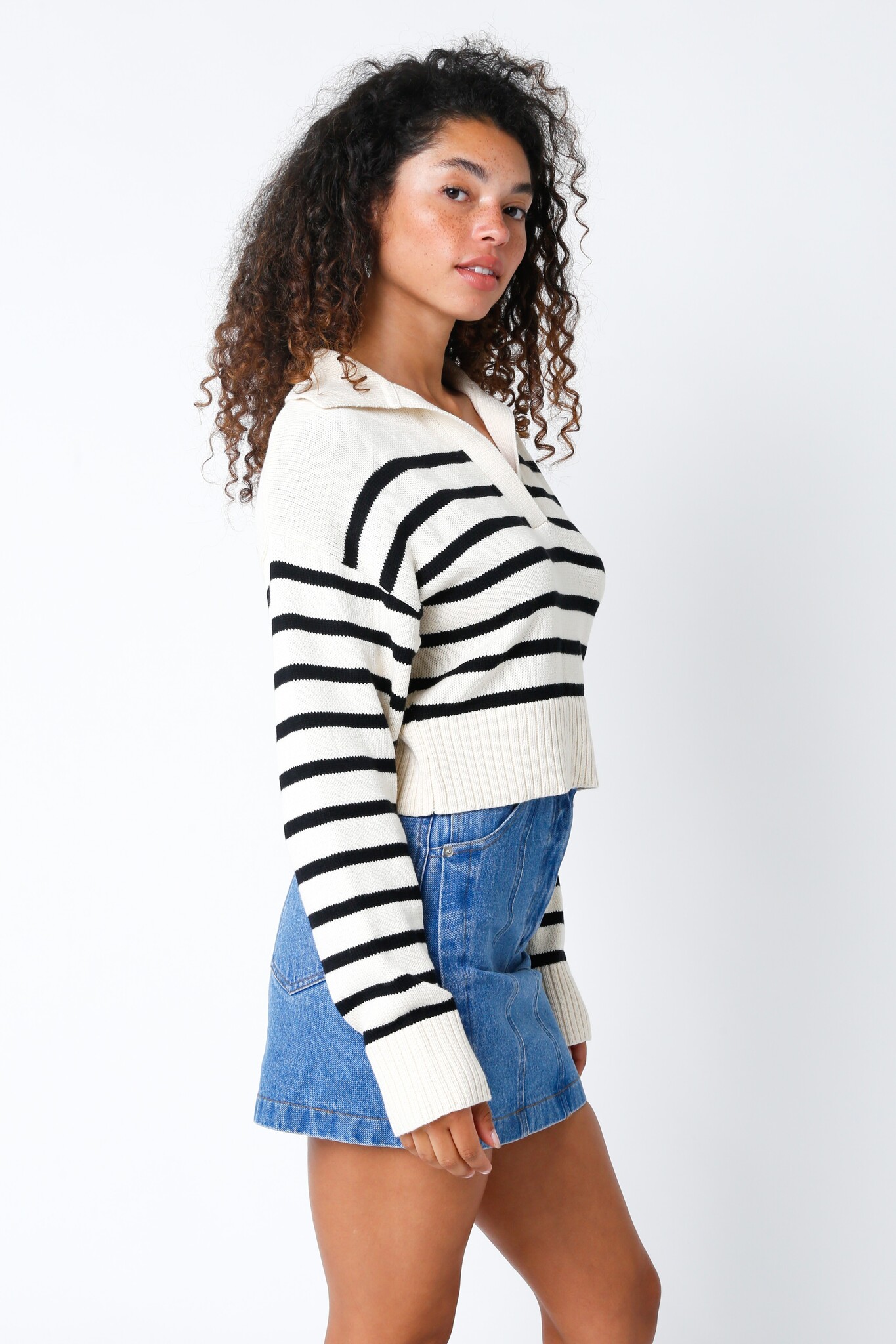 Carter Stripe Sweater