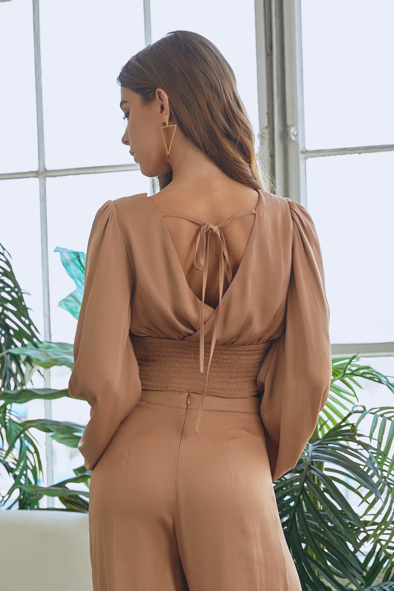 First Date  Satin Top