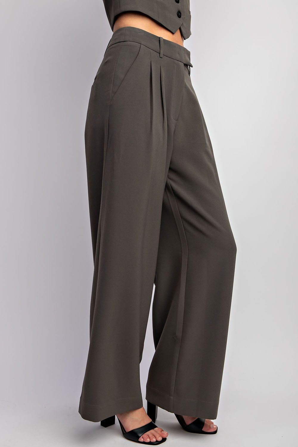 Landon Pleated Trousers Etiquette Boutique