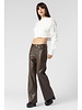 Gia Bootcut Vegan Leather Pants