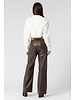 Gia Bootcut Vegan Leather Pants