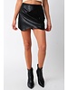 Jordyn Vegan Leather Mini Skirt