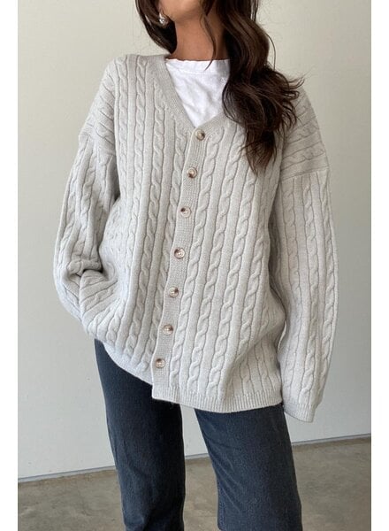 Hibernate Cable Knit Cardigan