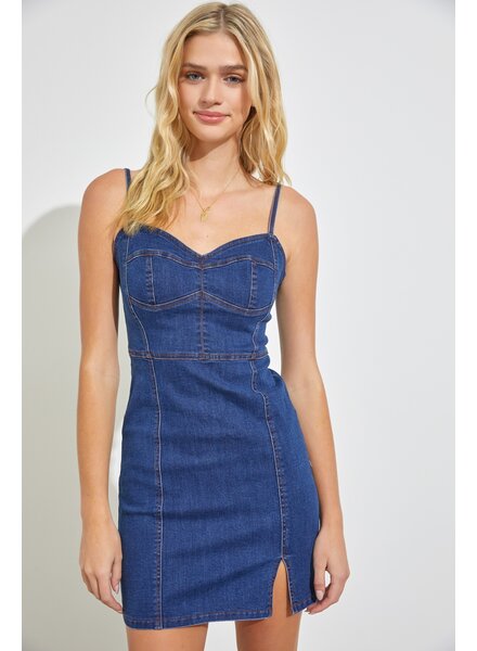 Mimi Denim Mini Dress