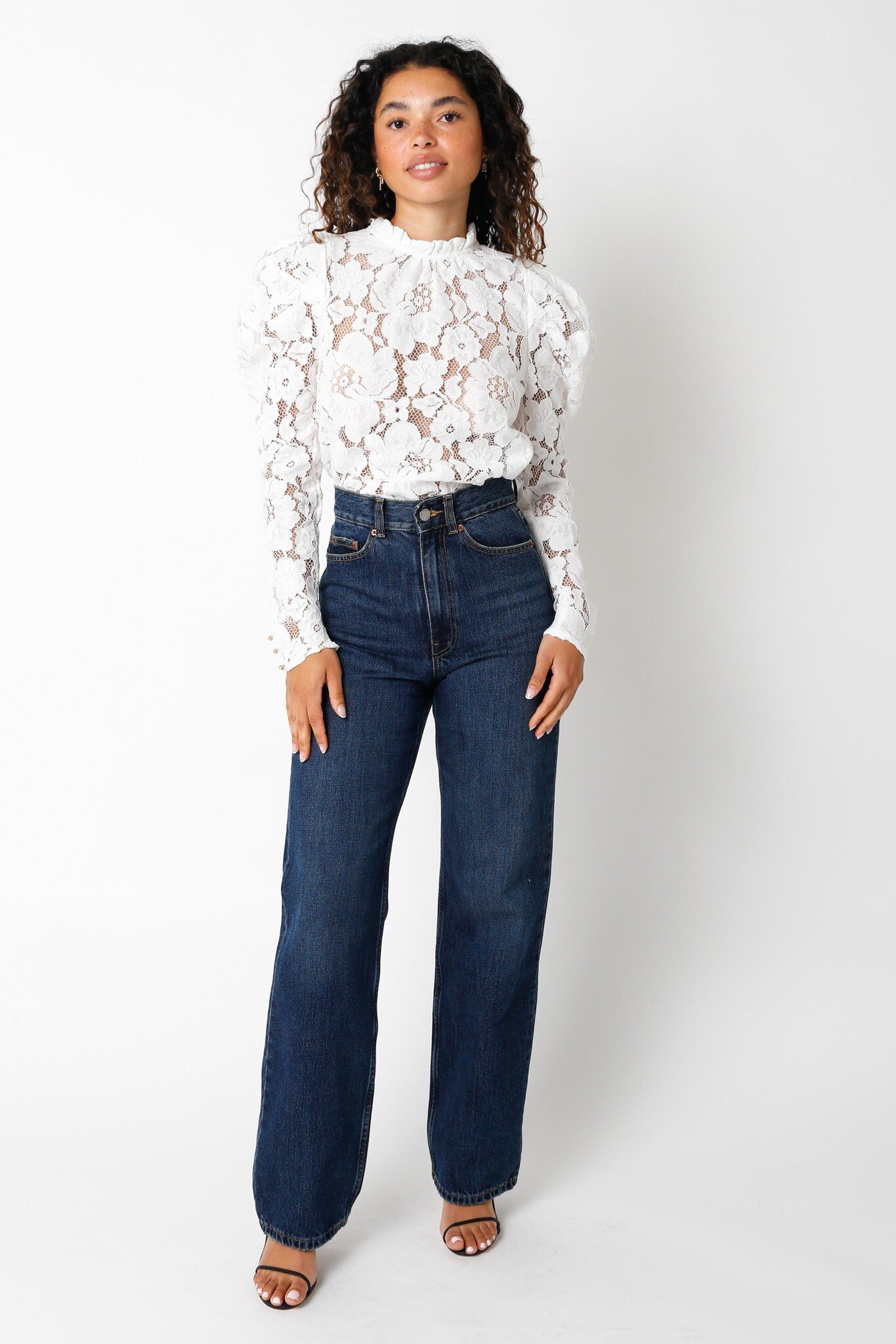 Elizabeth Lace Top - Etiquette Boutique