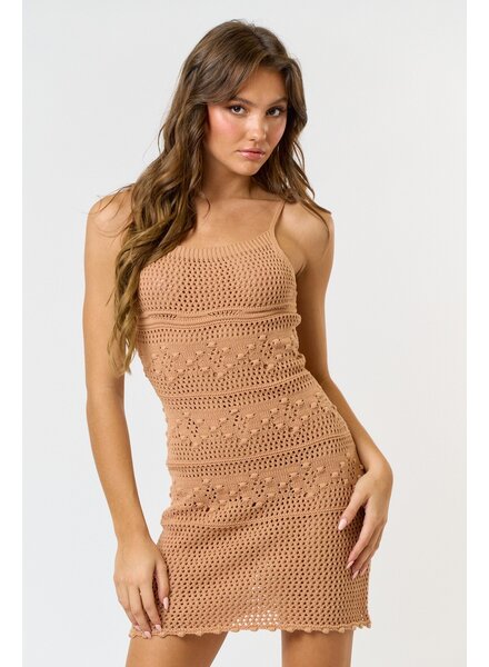 Private Beach Crochet Cover Up Dress